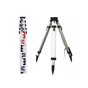 Tripod and 5m5s Staff